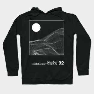 Aphex Twin - Selected Ambient Works / Minimalist Style Graphic Design Hoodie